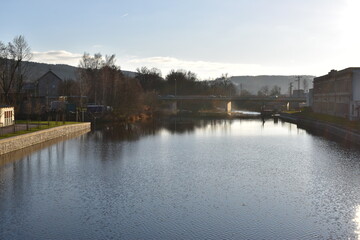 Fototapeta premium river in the park