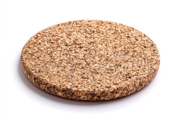 Round Natural Cork Coaster for Table Protection and Decoration
