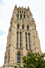 Riverside Church tower building a New York City landmark