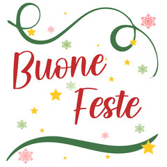 scritta auguri buone feste natale capodanno felice anno nuovo
