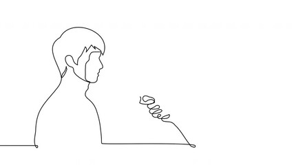 tense direct confrontation between two mans in profile, standing face to face, one of whom is pointing a gun directly at the other. Threat, confrontation, conflict, and direct aggression