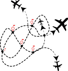 Military aircraft flying in the sky vector illustration design