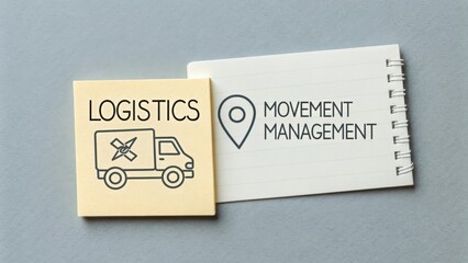 Logistics and Movement Management Icons