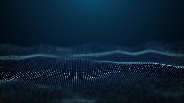 Abstract fluid particle background, 4K high-definition video, suitable for creating subtitles.