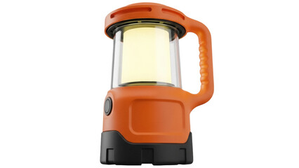 Isolated handheld light source for camping or hiking expedition emergency supplies toolkit