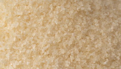 Gelatin powder macro texture