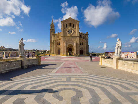 The Basilica of the National Shrine of the Blessed Virgin of Ta' Pinu, Gozo, Malta