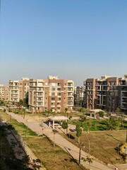 construction site in the city