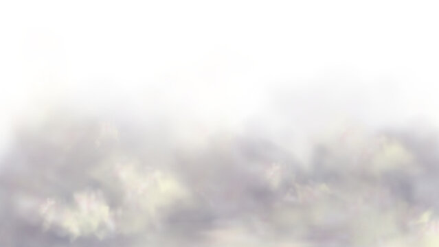 PNG fog texture isolated on transparent background. Steam special effect. Realistic fire smoke or mist	