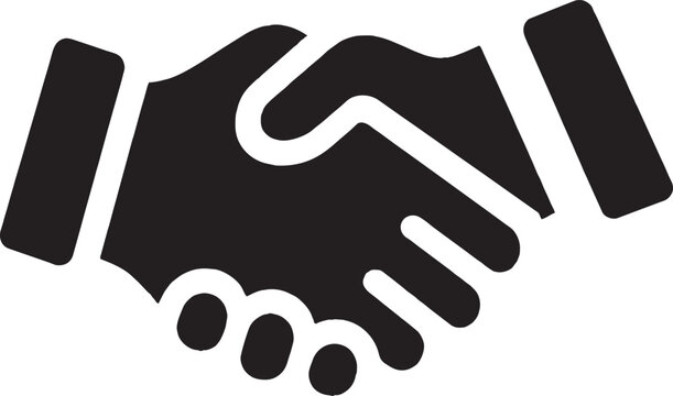 Handshake symbolizing partnership and agreement in business