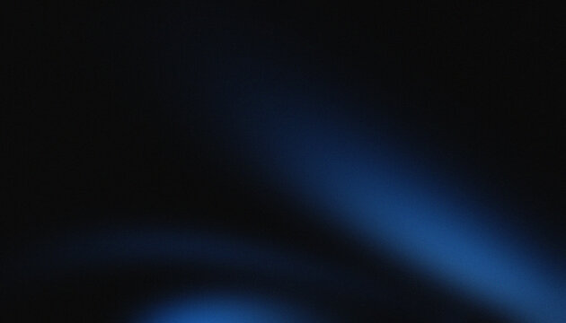 Blue black smooth gradient background with light and shadow soft transition.