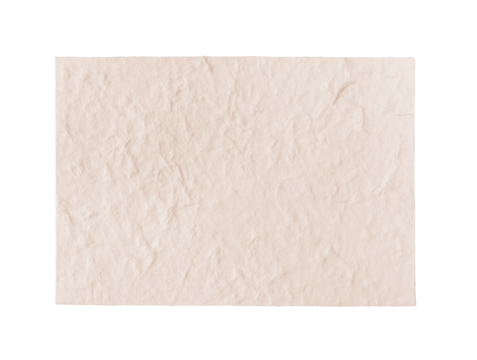 White textured crumbled paper, a blank empty rectangular sheet providing on space background transparent copy - Powered by Adobe