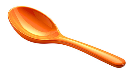 Orange Spoon Hybrid, isolated on transparent background
