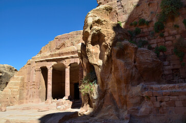 Archeological site Petra, Jordan