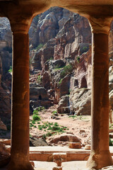 Archeological site Petra, Jordan