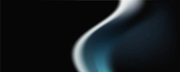 Abstract Blue black white Gradient Background With Noise Grain Texture. Digital Web Design. Light Leak rough coarse Effect Overlay background. Photo overlay. Easy to add as Overlay or Screen Filter