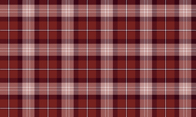 The plaid pattern in orange, beige, brown, and white, with its seamless design, creates a warm vintage feel, perfect for modern tops, skirts, and trousers.