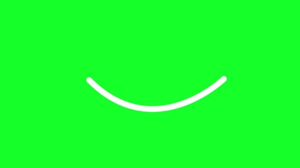 Ultra HD 4K white arrow navigation animation on green screen for UI interfaces, explainer videos, tutorials and professional motion graphics overlay projects