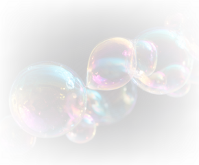 Clear Bubble PNG Realistic Soap Bubble Effect