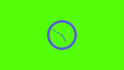 Clock on Green Screen: A minimalist clock face against a vibrant green backdrop, its hands subtly indicating the passage of time. A simple concept, suitable for design and temporal concepts.