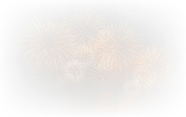 Obraz premium Holiday Fireworks Blast PNG Isolated Transparent Overlay