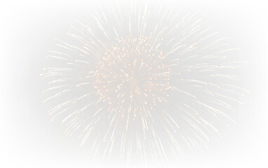 Fototapeta premium Holiday Fireworks Blast PNG Isolated Transparent Overlay
