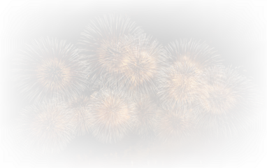 Bright Party Fireworks Explosion PNG Celebration Effect