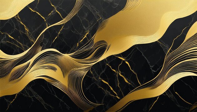 black marble texture golden vein background luxurious black gold elegant marble surface black and gold marble natural stone texture marble vein pattern rich black marble
