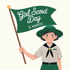 Girl Scout Day is a day observed on March 12 in the United States and some other countries to honor girls who are members of the Girl Scouts of America.