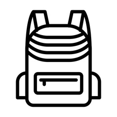 Bag line icon