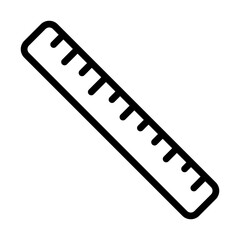 Ruler line icon