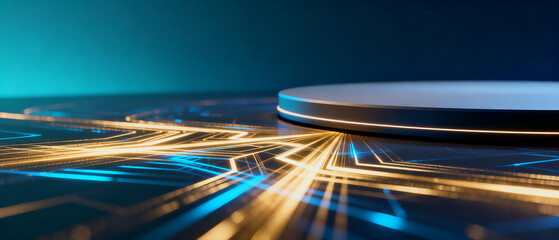 Digital circuit - like pattern