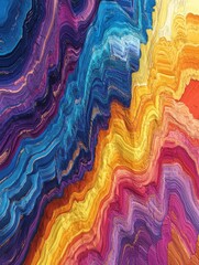 Stylized graphic, abstract seismic wave frequency, symmetrical sinusoidal patterns, vibrant geological spectrum, --ar 3:4 --stylize 140 --v 6.1 Job ID: bd5cb16f-5a23-4a1f-ab75-089f5a1729ce