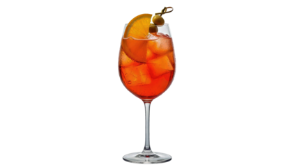 Elegant-Orange-Cocktail-in-Wine-Glass-With-Orange-Slice-and-Olive-Garnish.png