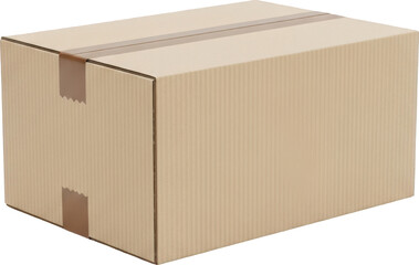 Brown Shipping Cardboard Box
