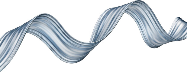 Abstract Blue Wavy Line Mesh