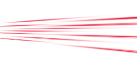 Red speed motion lines PNG