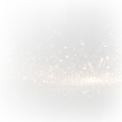 Magical burst of gold dust and bokeh sparkles with glamorous motion perfect for PNG party designs, Christmas celebrations, or luxury stardust effects.