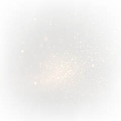 Magical burst of gold dust and bokeh sparkles with glamorous motion perfect for PNG party designs, Christmas celebrations, or luxury stardust effects.