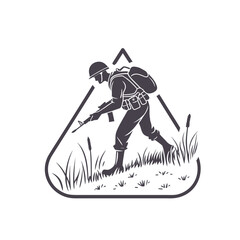  Anti-Personnel Land Mine Silhouette Icon