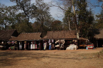 カンボジアの土産店