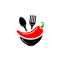 Hot chili menu, cafe and restaurant design 