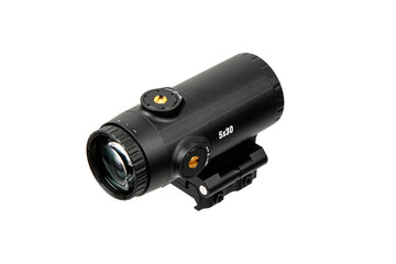 Tactical red dot sight with mount