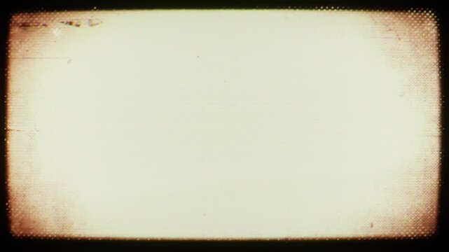 Noise Distress Camera Film Frame, Horror Scary Footage Overlay.