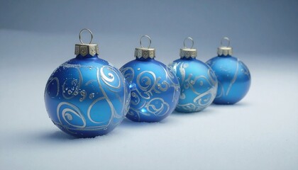 beautiful border frame of beautiful colorful Christmas baubles 
