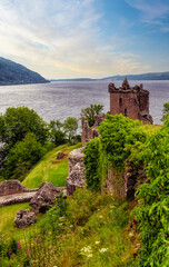 Urquhart Castle, Drumnadrochit, Highlands, Scotland, United Kingdom