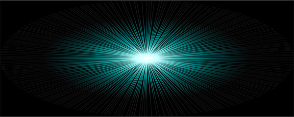 Panorama Laser Light on Technology Background,Hi-tech Digital and sound wave Concept design,Free Space For text in put,Vector illustration.