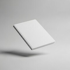 Floating Notebook on Transparent Background for Ideas