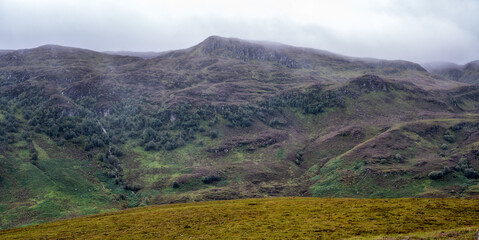 Fototapeta premium View from Carn Suidhe Viewpoint, Scotland