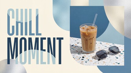 Chill Moment Modern Summer Banner